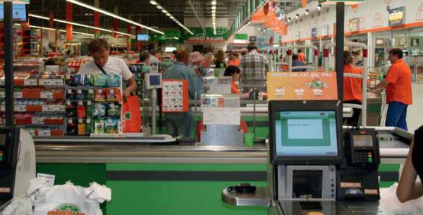 «Гиперглобус»: Self-Checkout во Владимире